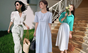 Những kiểu mặc giải nhiệt khi đi làm ngày nắng nóng