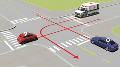 Các xe di chuyển theo thứ tự thế nào?