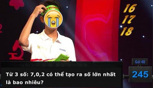 Tranh cãi về câu hỏi số lớn nhất, ít người tìm ra lời giải đúng
