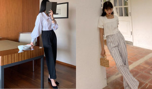 Các mẫu quần âu dành cho nàng công sở có chiều cao khiêm tốn