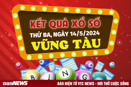 XSVT 14/5 - Kết quả xổ số Vũng Tàu hôm nay 14/5/2024 - KQXSVT 14/5