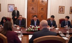 Bộ trưởng Nguyễn Hồng Diên tiếp kiến Tổng thống Bulgaria Rumen Radev