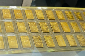 Đấu thầu thành công 12.300 lượng vàng miếng