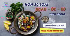 Hải sản Trung Nam - Vựa hải sản sỉ lẻ tại TP.HCM