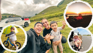 Hành trình phượt 600 ngày từ lúc 3 tháng tuổi của bé Gạo