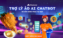 Công bố GenAI trợ lý ảo, Ahamove thổi bùng hứng khởi với giới yêu thích ẩm thực 