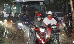 Dự báo mưa trên các quận huyện ở TP.HCM chiều 17/5