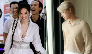 Sao Việt 18/5: Noo Phước Thịnh khác lạ với tóc bạch kim, diva Hồng Nhung gợi cảm