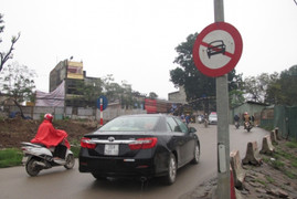 Ô tô đi vào đường cấm bị phạt bao nhiêu tiền?