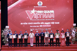 Tôn vinh 20 tập thể, cá nhân chương trình Vinh quang Việt Nam 2024