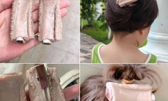 Kẹp tóc dành cho các 'food girl'
