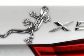 Tại sao nhiều xe lại dán nhãn 'tắc kè' ở phía sau?