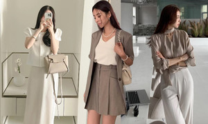Cách phối đồ cho nàng công sở yêu thích phong cách tối giản