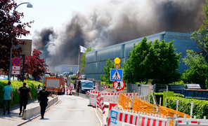 Cháy lớn tại tòa nhà của tập đoàn dược phẩm Novo Nordisk ở Đan Mạch