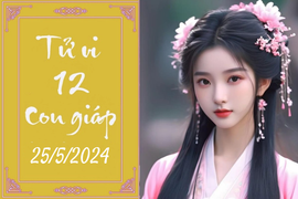 Tử vi vui 12 con giáp hôm nay ngày 25/5/2024: Thìn bận rộn, Ngọ kiên nhẫn