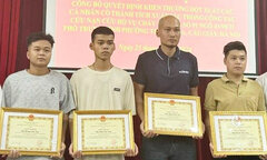 Thủ tướng gửi thư khen 4 người hùng đập tường cứu người trong vụ cháy nhà trọ