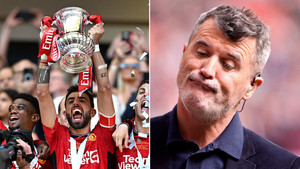 Man Utd vô địch FA Cup, Roy Keane 'quay xe' khen Bruno Fernandes