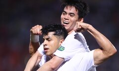 Trực tiếp bóng đá CLB Công an Hà Nội 1-2 Thể Công Viettel: Ngoại binh ghi bàn