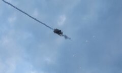 Lan truyền video chiến đấu cơ Ukraine 'rượt đuổi' đánh chặn tên lửa Kh-101 Nga