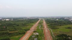 Dự án đường Vành đai 4 Thủ đô dần lộ diện, nhà thầu quyết về đích vượt tiến độ