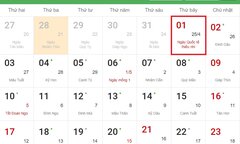 Ngày Quốc tế Thiếu nhi 2024 là thứ mấy?