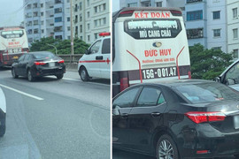 Xe khách chặn đầu xe cứu thương: Chủ xe bao biện sợ muộn giờ trả khách