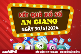 XSAG 30/5 - Kết quả xổ số An Giang hôm nay 30/5/2024 - KQXSAG 30/5