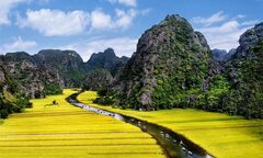 Khám phá nét đẹp thiên nhiên độc nhất vô nhị ở Thung Nắng Ninh Bình