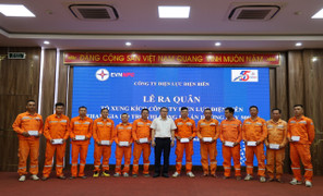 28 đội xung kích EVNNPC sẵn sàng dồn sức tại công trường đường dây 500kV mạch 3