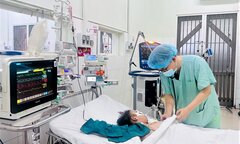 Cứu sống bệnh nhi bị viêm cơ tim tối cấp