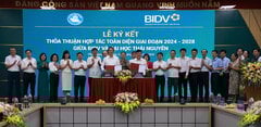 BIDV và Đại học Thái Nguyên tăng cường hợp tác