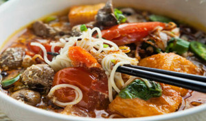 Món bún riêu đặc biệt ở Bình Dương bạn nên thử một lần