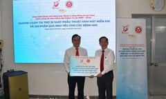 Saigon Co.op tặng 35 suất phẫu thuật hàm mặt và 100 phần quà cho bệnh nhi