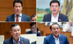 Quốc hội bước vào tuần làm việc thứ 3, chất vấn 4 tư lệnh ngành