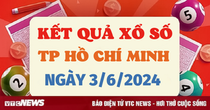 XSHCM 3/6 - Kết quả xổ số TP.HCM hôm nay 3/6/2024 - KQXSHCM 3/6