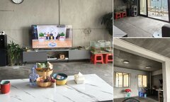 Đây là cảnh mua được nhà thì hết tiền làm nội thất