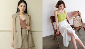 Cách mix áo hai dây cứu tinh cho mùa hè nắng nóng