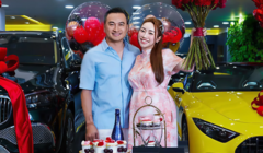 Diễn viên 'Đồng tiền xương máu' tặng vợ trẻ 2 chiếc ô tô giá hơn chục tỷ đồng 