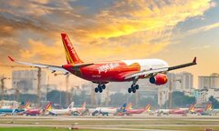Bay hè 24/7 cùng Vietjet với giá ưu đãi chỉ từ 0 đồng
