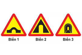  Biển nào báo hiệu 'cửa chui'?