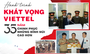 Hành trình khát vọng Viettel 35 năm chinh phục những đỉnh núi cao hơn
