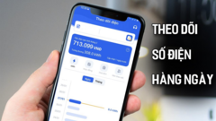 Cách theo dõi số điện tiêu thụ từng ngày