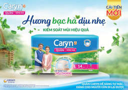 Quần Caryn mỏng nhẹ cải tiến với hương bạc hà dịu mát