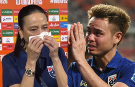 Thái Lan bị loại, Madam Pang bật khóc: 'Xin lỗi, chúng tôi chỉ thiếu 1 bàn'