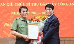 Thượng tướng Lương Tam Quang giữ chức Bí thư Đảng ủy Công an Trung ương