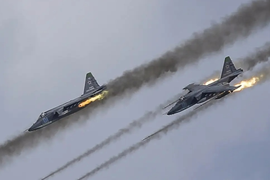 Khoảnh khắc UAV Nga bắn hạ cường kích Su-25 Ukraine