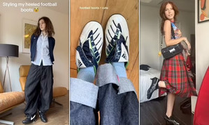 Gen Z 'phát cuồng' với trào lưu đi giày bóng đá cao gót trước thềm Euro 2024