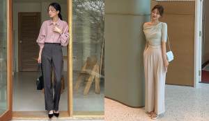 Cách mặc quần ống rộng tôn dáng tối ưu cho người có chiều cao khiêm tốn