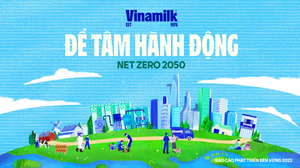 Vinamilk công bố báo cáo phát triển bền vững, chọn chủ đề 'Net zero 2050'