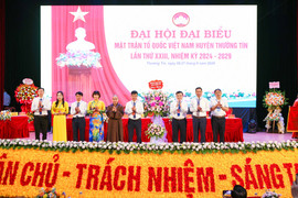 Hà Nội: Huyện Thường Tín tổ chức thành công Đại hội Đại biểu MTTQ huyện lần 23
